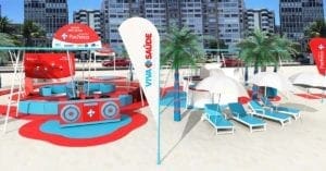 Drogarias Pacheco cria posto de Bem-Estar em praia carioca