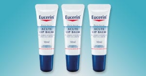 Eucerin lança hidratante labial Acute Lip Balm