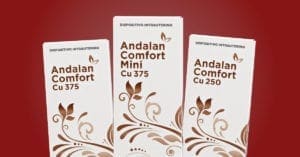 Conheça o método anticonceptivo Intrauterino Andalan Confort