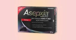 Asepxia lança sabonete Detox com Ação Purificante