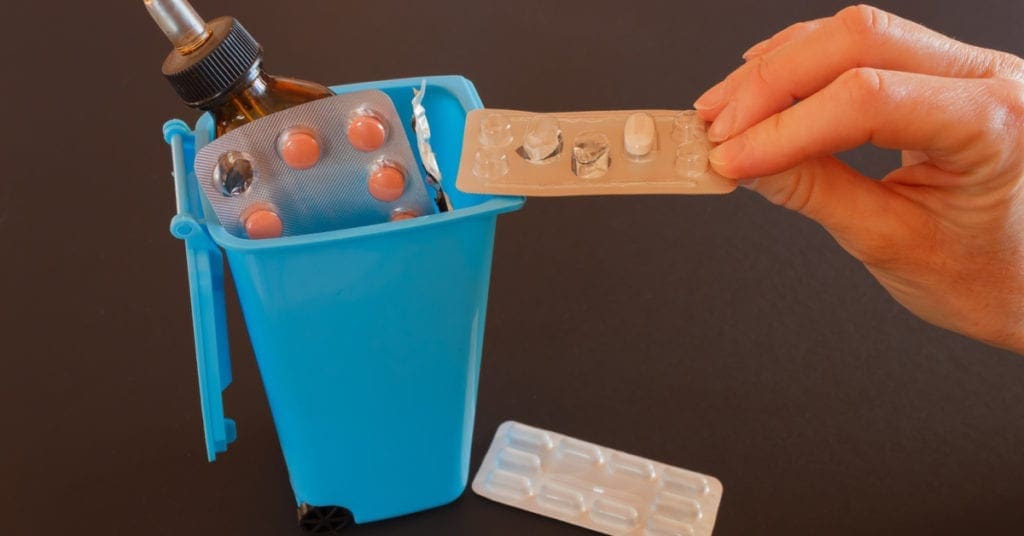 descarte de medicamentos