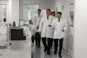 Cristália inaugura primeira Farmoquímica Oncológica do Brasil com a presença do Presidente da República, Jair Bolsonaro