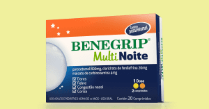 Benegrip® apresenta o antigripal Benegrip Multi Dia e Noite