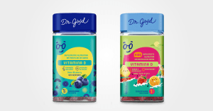 Vitamina D Dr. Good fortalece a saúde de adultos e crianças