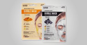 KISS New York Professional lança máscaras faciais Bubble Mask