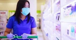 Quais categorias nas farmácias foram afetadas pelo novo coronavírus?