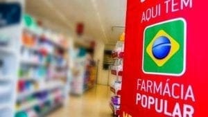 Programa Farmácia Popular pode ser extinto