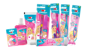 Condor lança linha de higiene bucal infantil inspirada na Barbie
