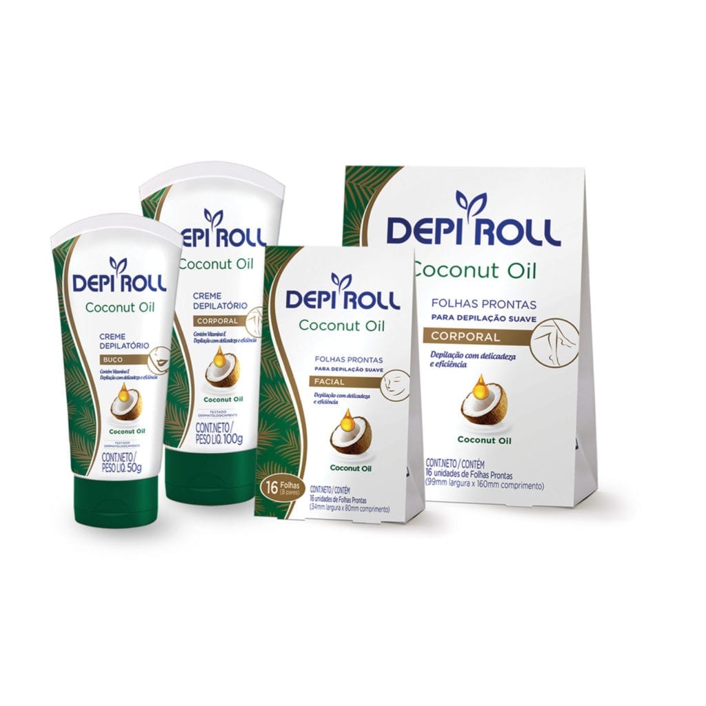 DepiRoll-óleo-coco