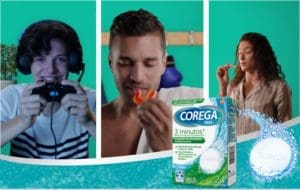 Corega Tabs expande seu alcance para categoria de limpeza de aparelhos removíveis