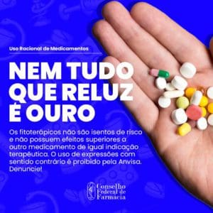CFF estreia campanha de conscientização em Dia nacional do uso racional de medicamentos