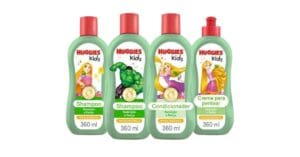 Huggies lança linha de cuidados com cabelos de crianças