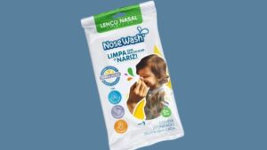 AGPMED apresenta lenço nasal umedecido com soro fisiológico