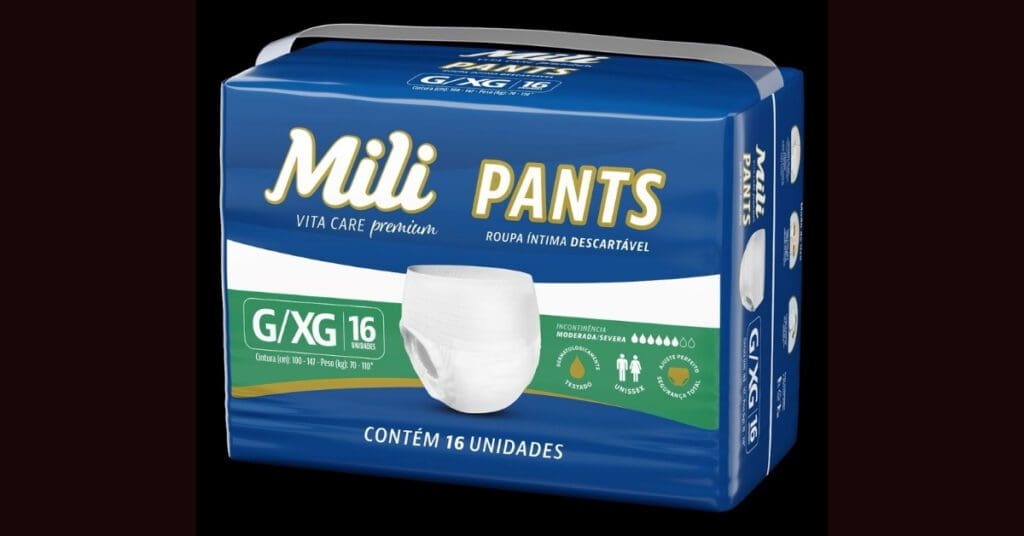 Mili-lança-Pants-Mili-Vita-Care-Premium