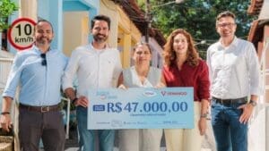 Essity e Drogaria Venancio fazem doação ao Retiro dos Artistas