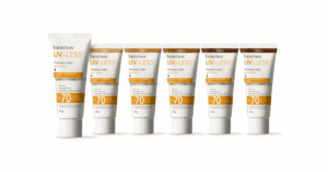 linha-de-protetor-solar-uv-less-da-theraskin
