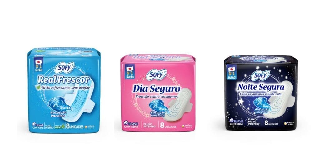 linha-de-absorventes-femininos-sofy-da-unicharm