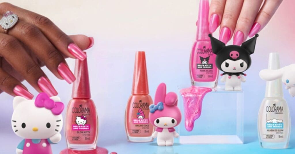 colecao-de-esmaltes-hello-kitty-and-friends-colorama-collab-com-sanrio