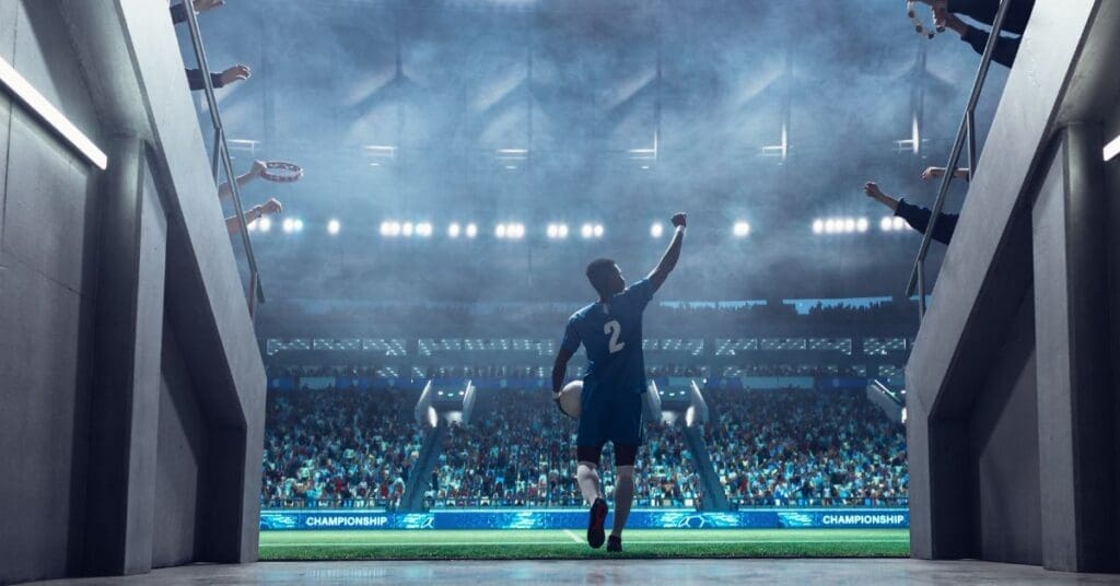 jogador-de-futebol-negro-entrando-no-campo-de-futebol