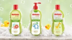 Huggies® relança linha Banho Baby com ingredientes de origem natural